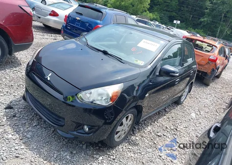 2015 Mitsubishi Mirage Es from USA, damaged, VIN ML32A4HJ6FH034483